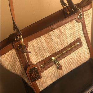 Brand new Ralph Lauren tote. NEVER USED.